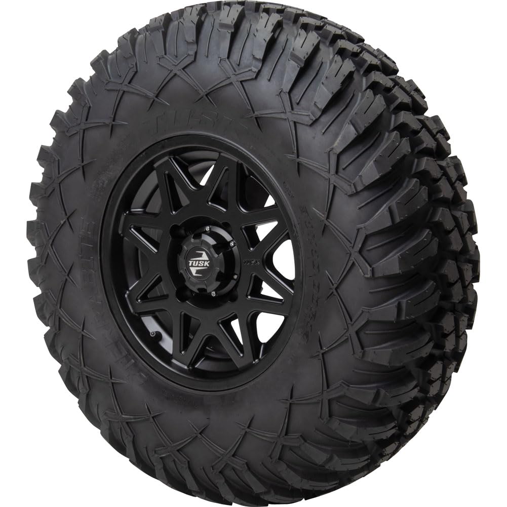 tihirokana Amazon.com: 4/156 Tusk Tintic Wheel 15x7 5.0 + 2.0 Matte Black For